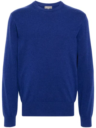 N•peal The Oxford Cashmere Jumper In Blue