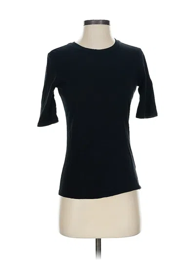 Pre-owned N:philanthropy 3/4 Sleeve T-shirt In Black