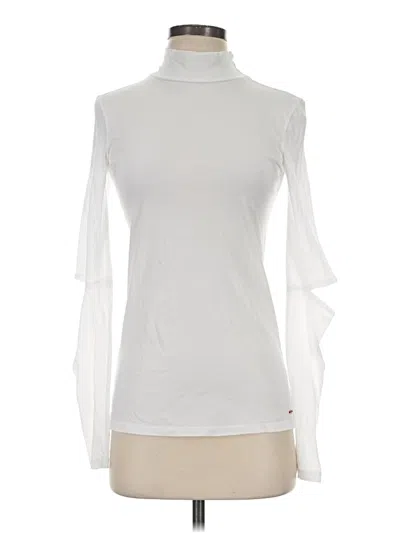 Pre-owned N:philanthropy 3/4 Sleeve T-shirt In White