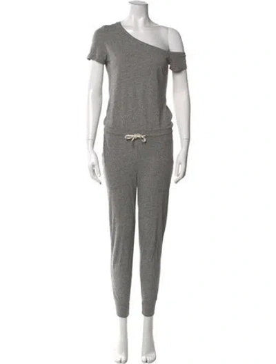 Pre-owned N:philanthropy Asymmetrical Jumpsuit In Gray