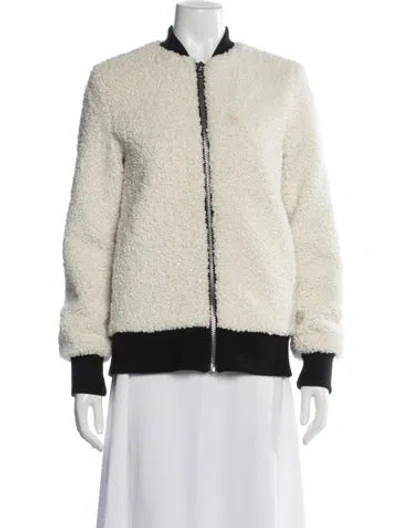 Pre-owned N:philanthropy Bomber Jacket In Neutrals