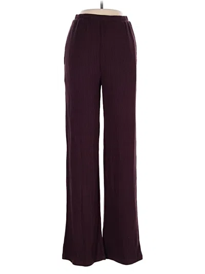 Pre-owned N:philanthropy Casual Pants In Burgundy