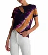 N:philanthropy Dash Tee In Multi In Purple