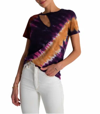 N:philanthropy Dash Tee In Multi In Purple