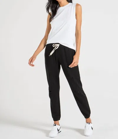 N:philanthropy Derby Jogger In Black In White