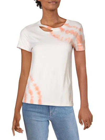 N:philanthropy Harlow Womens Cotton Tie-dye T-shirt In Multi