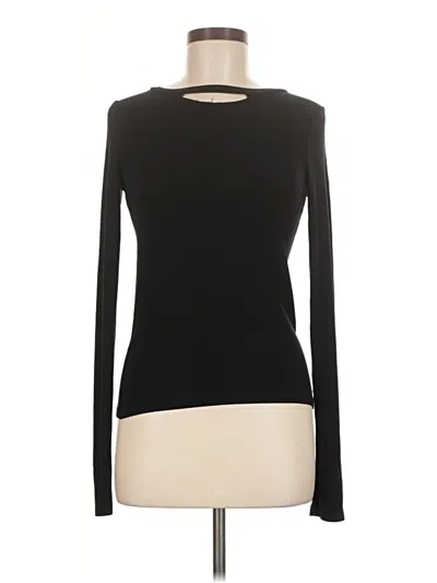 Pre-owned N:philanthropy Long Sleeve T-shirt In Black
