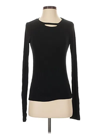 Pre-owned N:philanthropy Long Sleeve T-shirt In Black