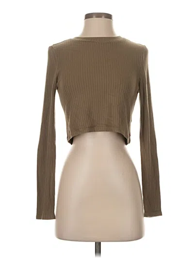 Pre-owned N:philanthropy Long Sleeve Turtleneck In Brown