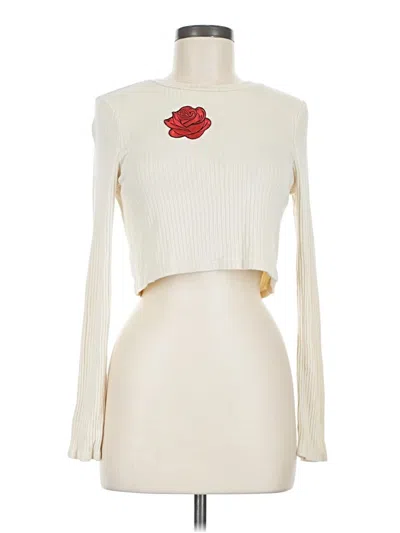 Pre-owned N:philanthropy Long Sleeve Turtleneck In Ivory