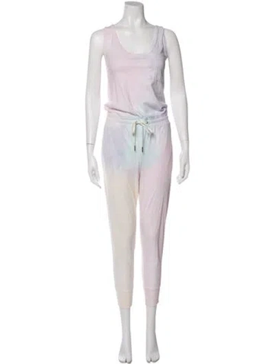 Pre-owned N:philanthropy Scoop Neck Jumpsuit In Multi