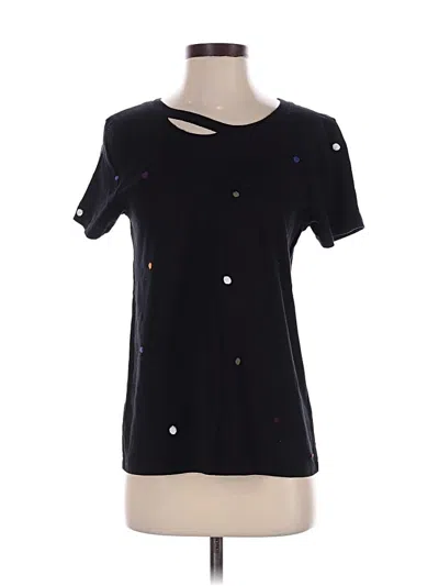 Pre-owned N:philanthropy Short Sleeve T-shirt In Black