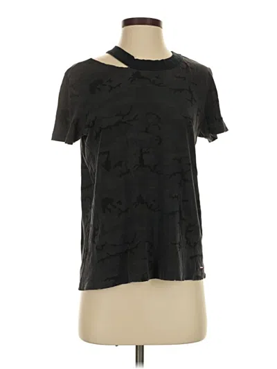 Pre-owned N:philanthropy Short Sleeve T-shirt In Black