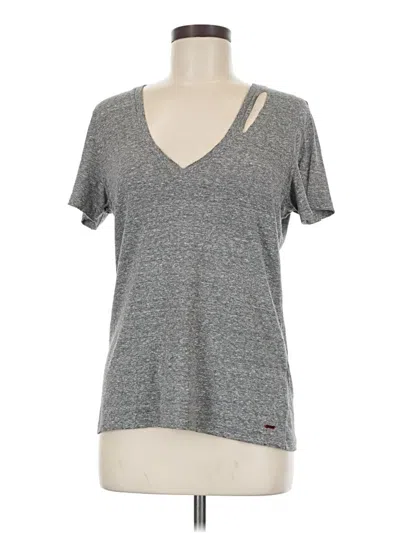 Pre-owned N:philanthropy Short Sleeve T-shirt In Gray