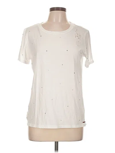 Pre-owned N:philanthropy Short Sleeve T-shirt In Ivory