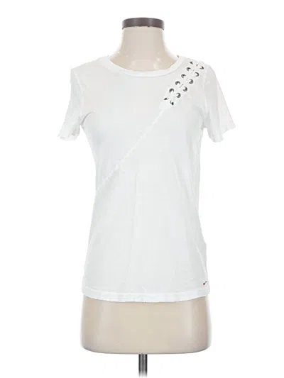 Pre-owned N:philanthropy Short Sleeve T-shirt In White