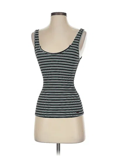 Pre-owned N:philanthropy Tank Top Green Sweetheart Neckline Tops