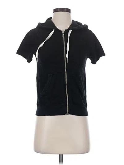 Pre-owned N:philanthropy Zip Up Hoodie In Black