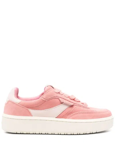 Nppn Suede Sneakers In Pink