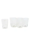 Npw Set Of 6 Flashing Shot Glasses