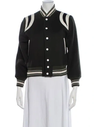 Pre-owned Nsf Bomber Jacket In Black