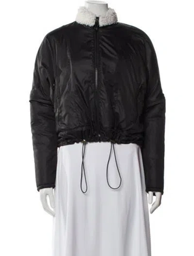 Pre-owned Nsf Bomber Jacket In Gray