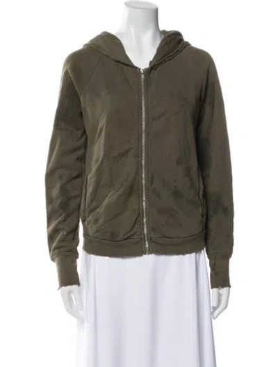 Pre-owned Nsf Bomber Jacket In Green