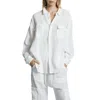 Nsf Busy Boyfriend Shirt In White In White