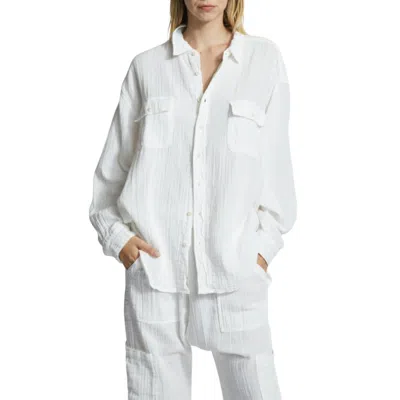 Nsf Busy Boyfriend Shirt In White