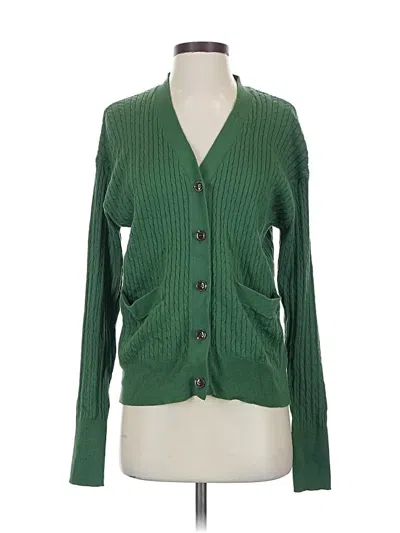 Pre-owned Nsf Cardigan Sweater In Green