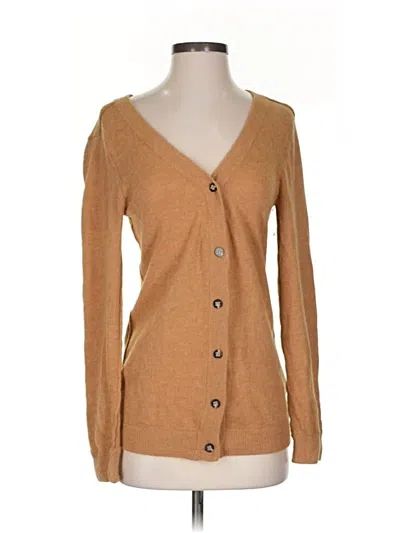 Pre-owned Nsf Cardigan Sweater In Tan