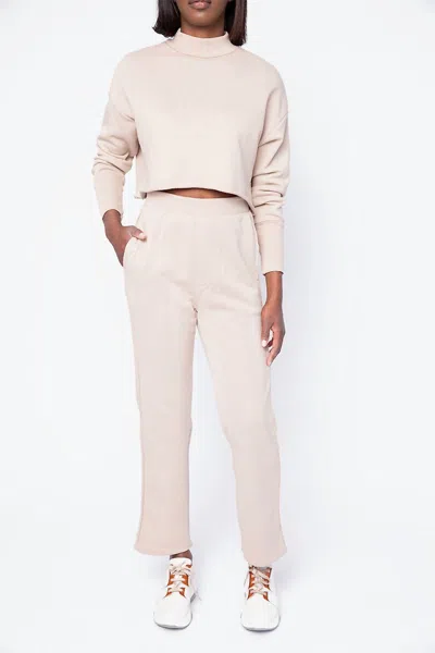 Nsf Clarence Relaxed Track Pants In Bisquet In Pink