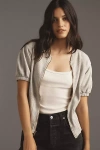 Nsf Claude Corset Top In Grey