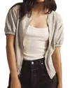 Nsf Claude Corset Top In Grey