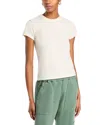 Nsf Clothing Alessi Shrunken Crewneck Tee In Ivory