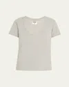 NSF CLOTHING TALLY FITTED U-NECK TEE