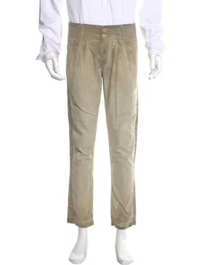 Pre-owned Nsf Corduroy Pants In Neutral