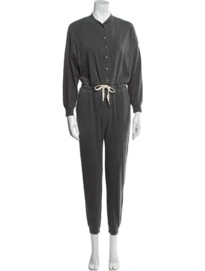 Pre-owned Nsf Crew Neck Jumpsuit In Gray