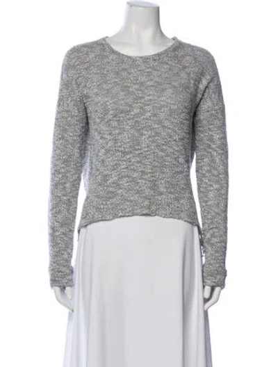 Pre-owned Nsf Crew Neck Sweater In Gray