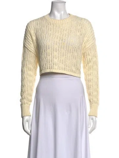 Pre-owned Nsf Crew Neck Sweater In Neutrals