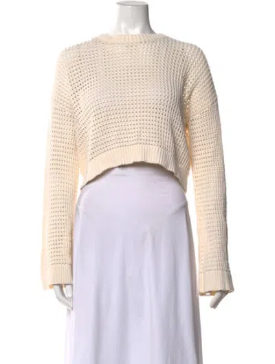 Pre-owned Nsf Crew Neck Sweater In Neutrals