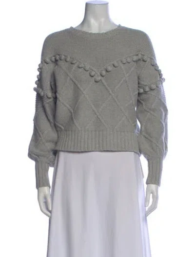 Pre-owned Nsf Crew Neck Sweater W/ Tags In Gray