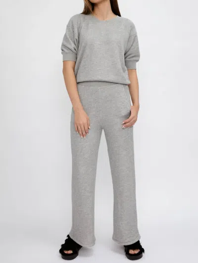 Nsf Delilah A-line Pant In Heather Grey In Gray