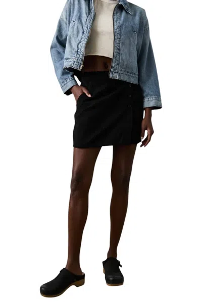 Nsf Everly Mini Skirt In Black