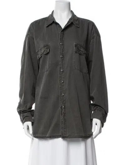 Pre-owned Nsf Jacket In Grey