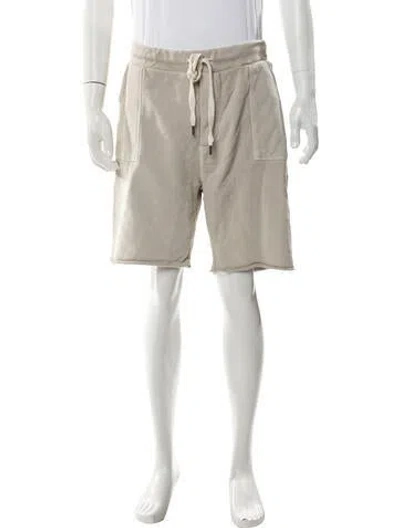 Pre-owned Nsf Jogger Shorts In Neutral