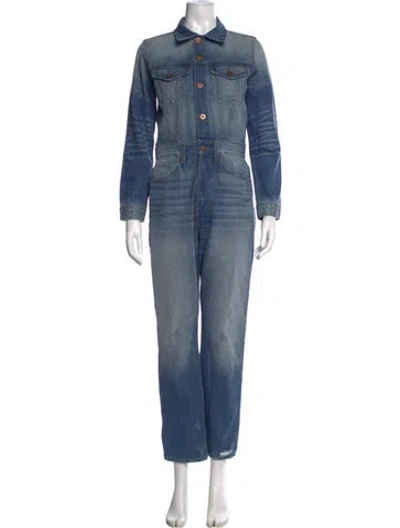 Pre-owned Nsf Jumpsuit In Blue