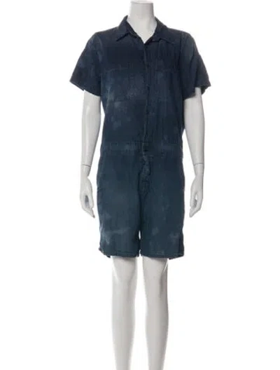 Pre-owned Nsf Jumpsuit In Blue