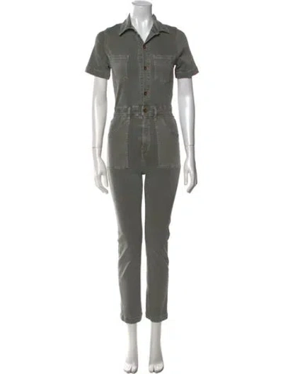 Pre-owned Nsf Jumpsuit In Green