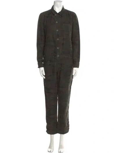 Pre-owned Nsf Jumpsuit In Green